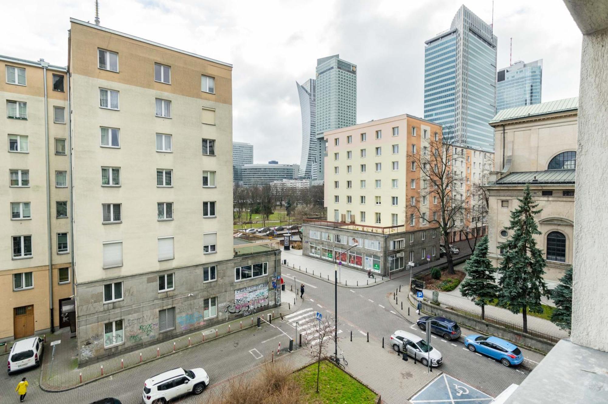 Cinnamon Apartment Metro Swietokrzyska Warschau Exterior foto