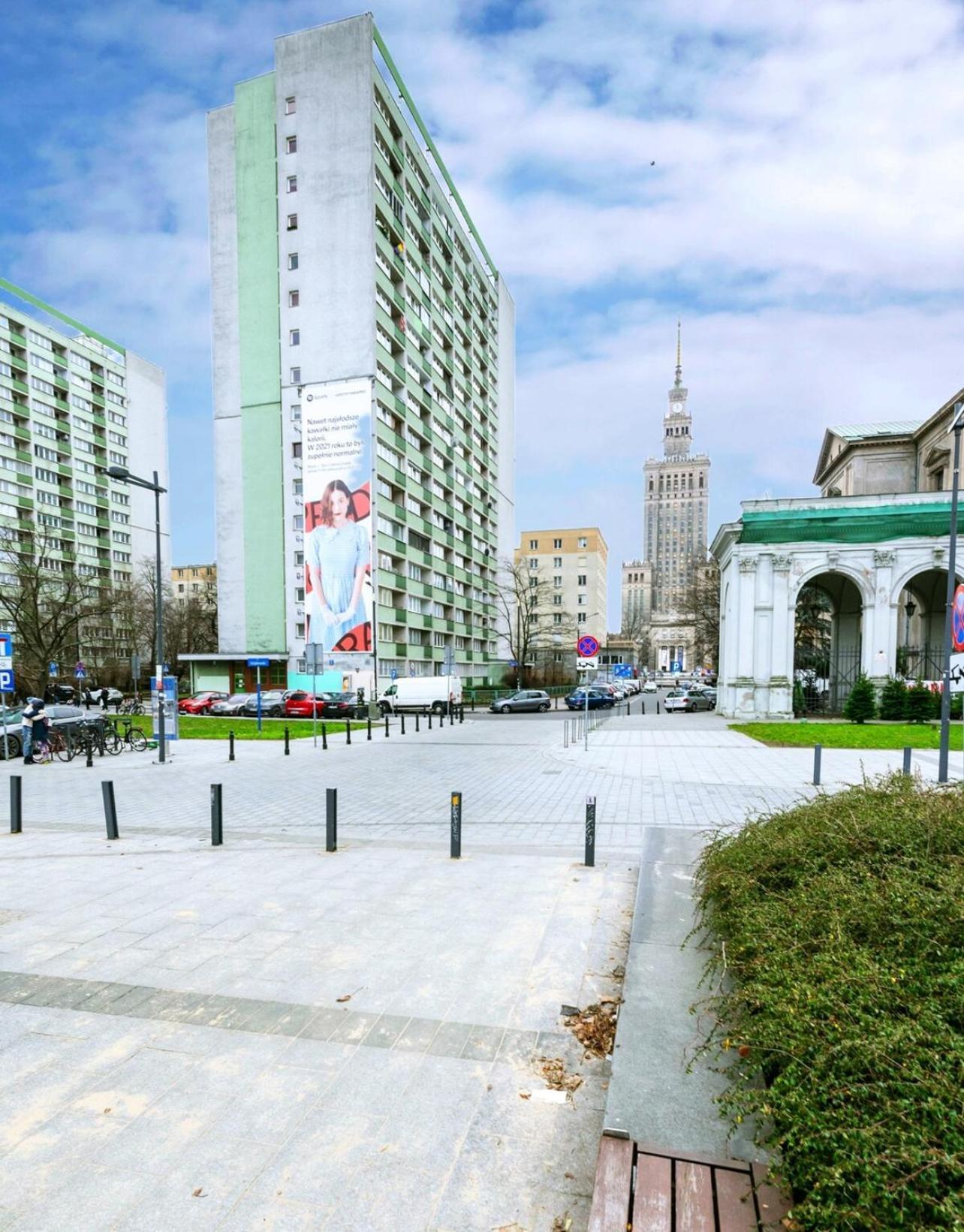 Cinnamon Apartment Metro Swietokrzyska Warschau Exterior foto